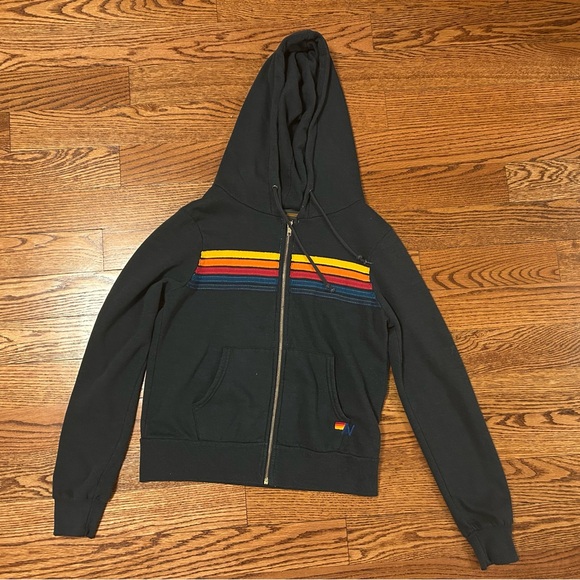 Aviator Nation Tops - Aviator Nation 5 Stripe Hoodie